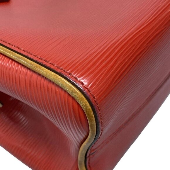 Auth LOUIS VUITTON Doc PM M93246 Coquelicot Epi - FL2174 Handbag Epi Leather - Picture 4 of 16